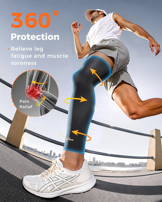 Copper-Infused Leg Compression Sleeve
