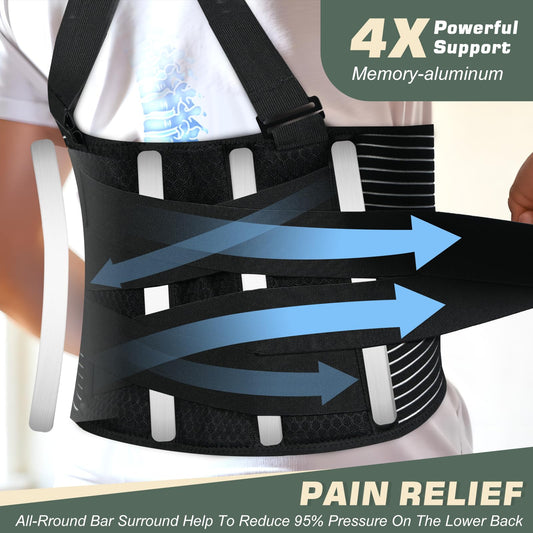 Back Brace for Men Lower Back Brace for Work
