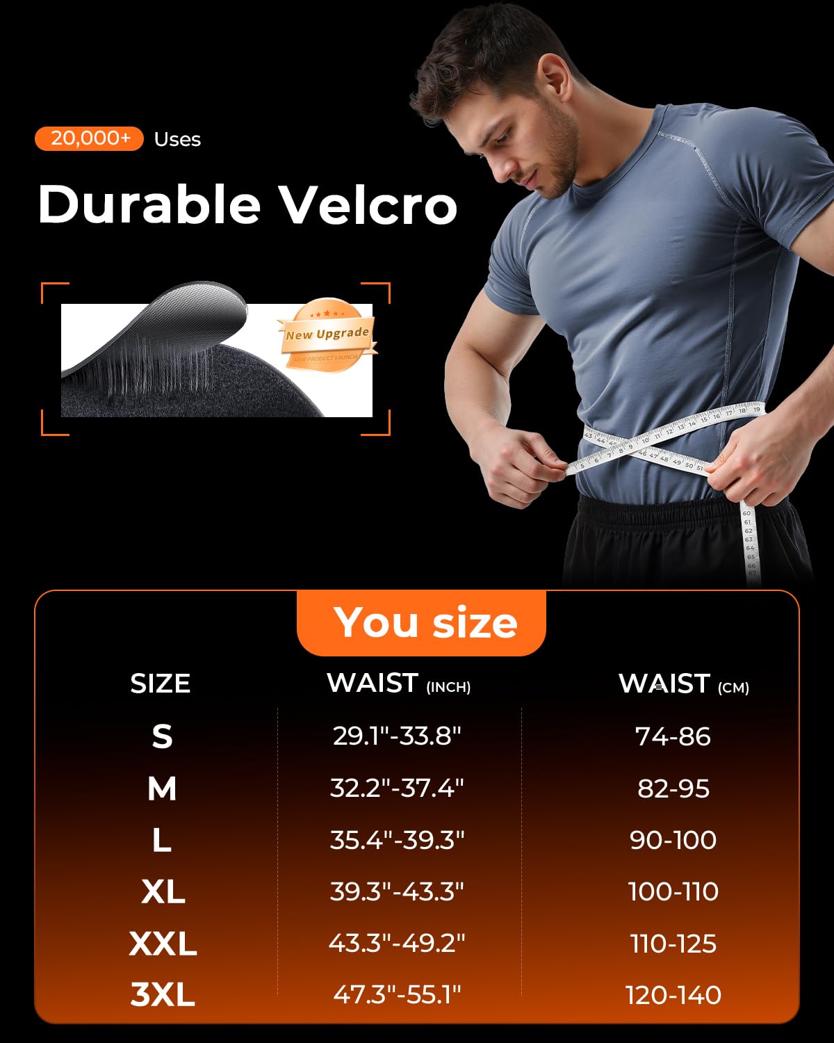 Ultra Breathable Work Back Brace for Men & Women