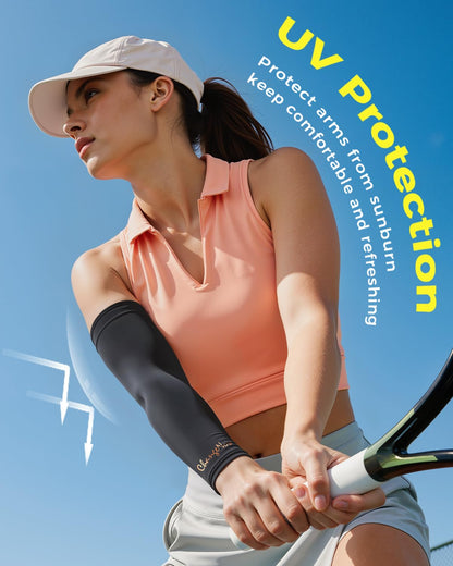 Copper-Infused Compression Arm Sleeves for Men & Women