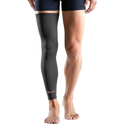 Copper-Infused Leg Compression Sleeve