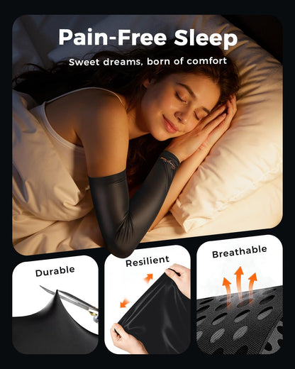 Copper-Infused Compression Arm Sleeves for Men & Women