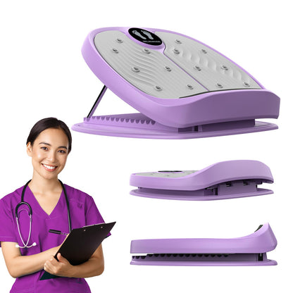 Portable Slant Board, Adjustable Incline Board and Calf Stretcher, Stretch Board for Knees Ankle Heel Feet Leg