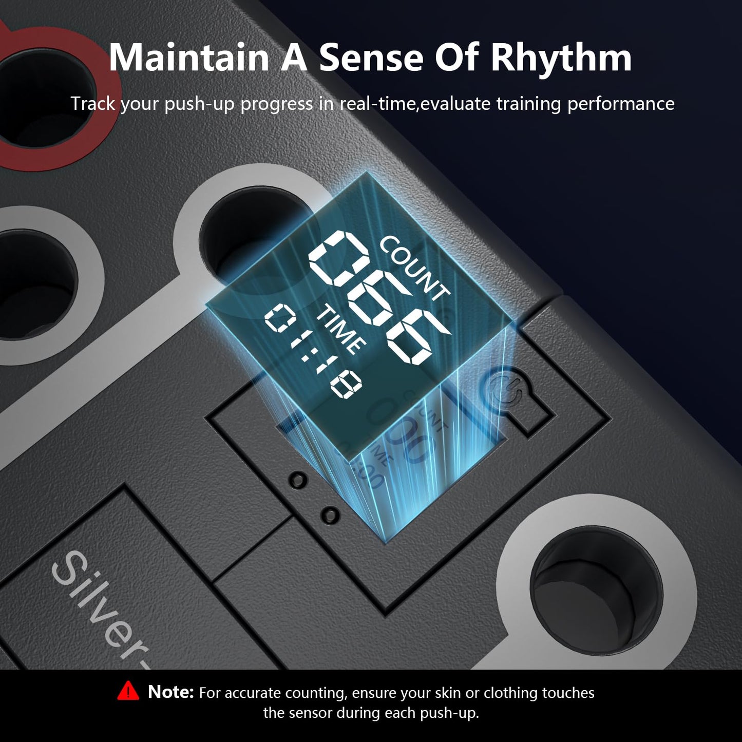 Adjustable Push Up Board with 6 Hand Positions – Ergonomic, Non-Slip Design for Home Gym & Fitness Training