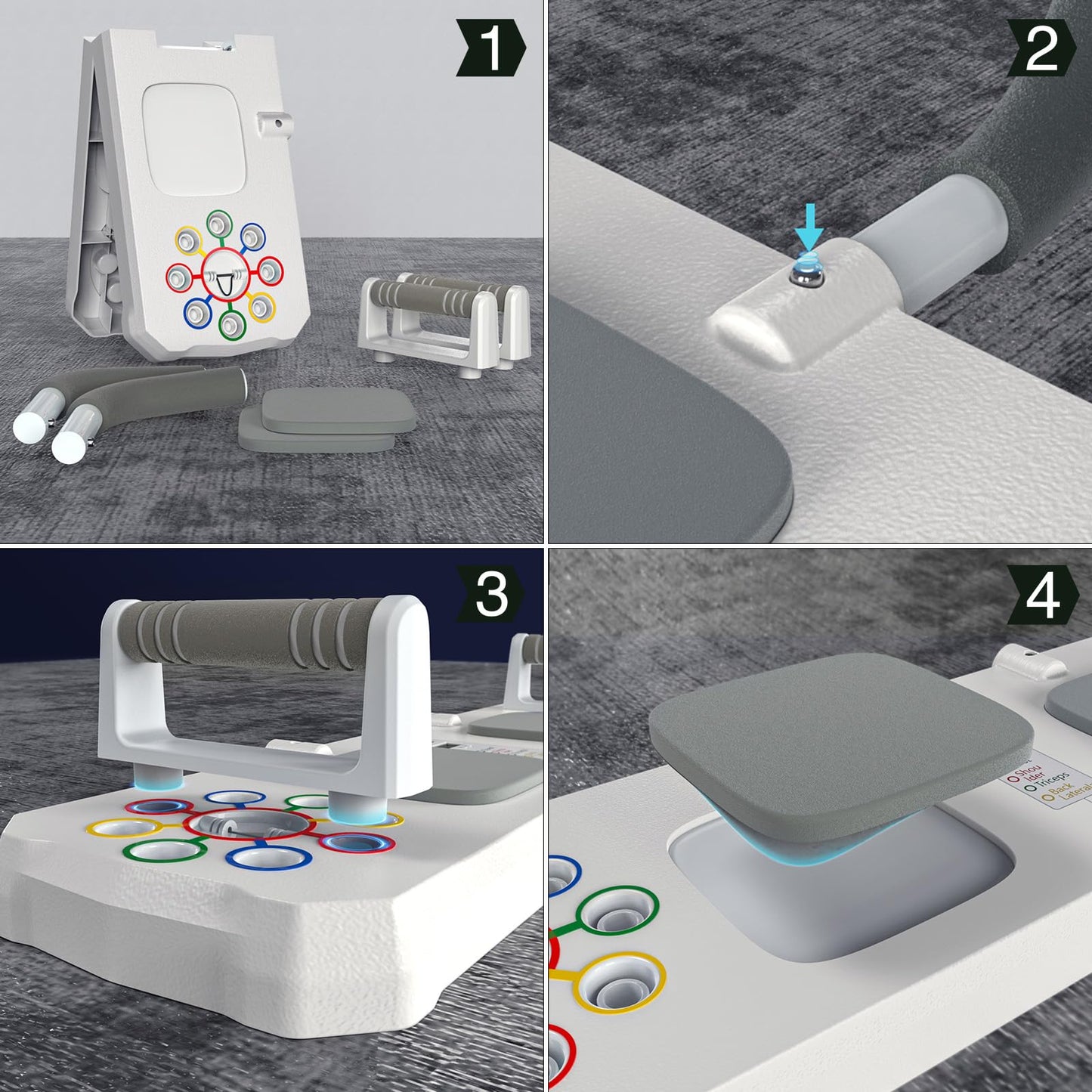 Push Up Stands Exercise Equipment Workout at Home