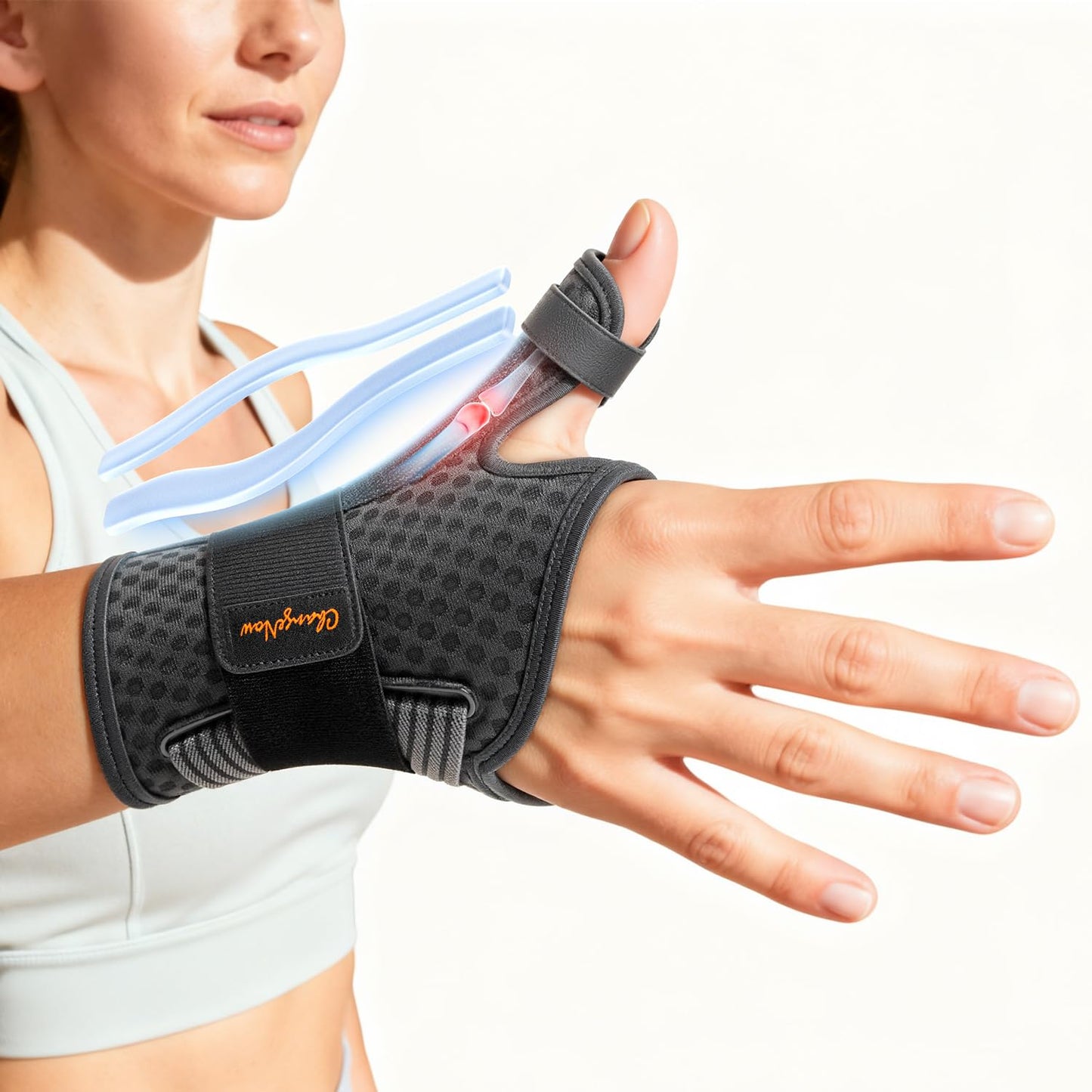 Ultra Breathable Thumb Brace for Right & Left Hand