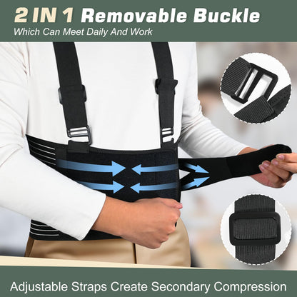 Back Brace for Men Lower Back Brace for Work